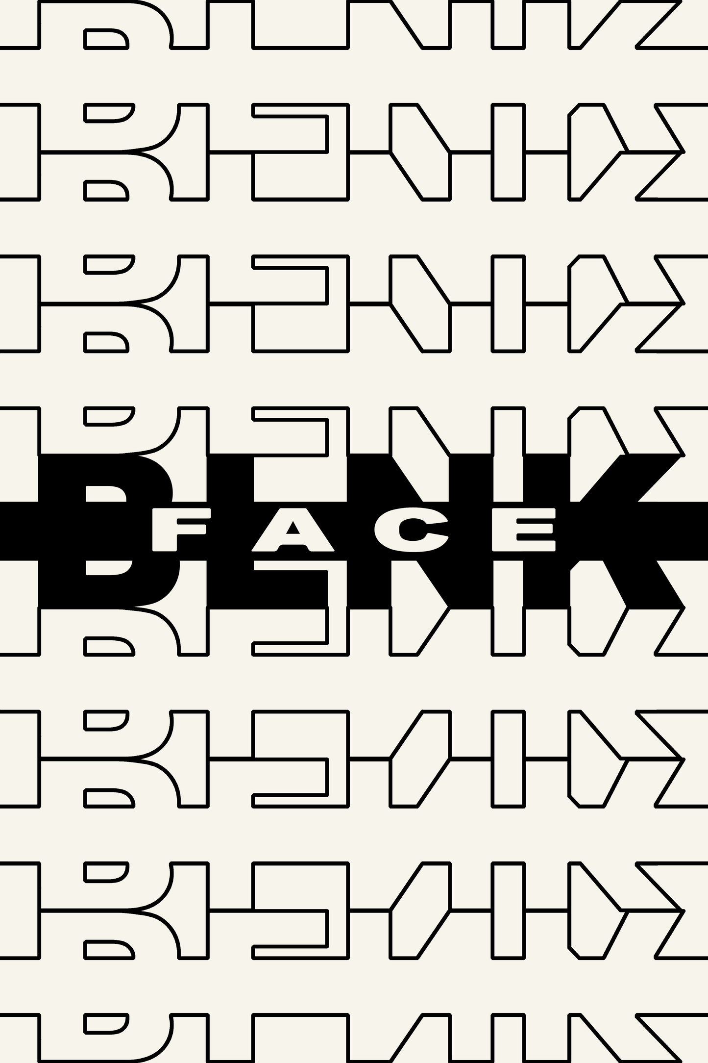 BLNK FACE POSTER